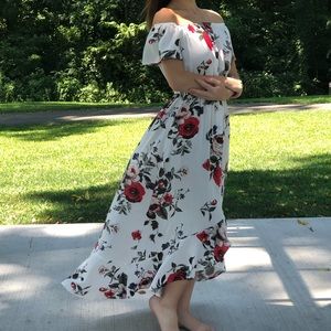 Beautiful high-low flowy dress